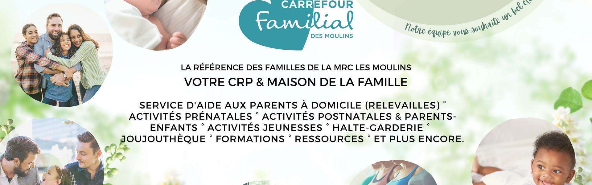Carrefour Familial Des Moulins - Bandeau hiver 2022 1