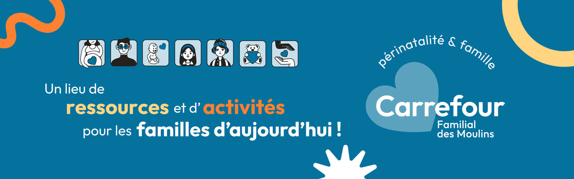 Carrefour Familial Des Moulins - Couverture Nouvelle image de marque