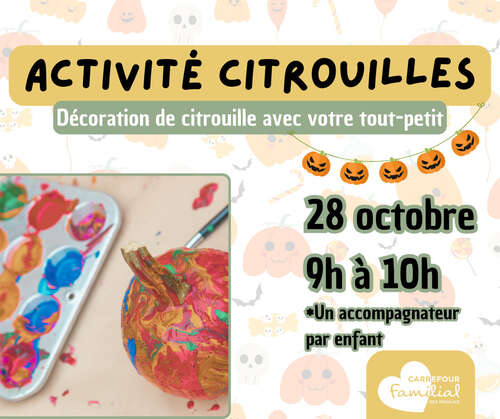 Activité citrouilles